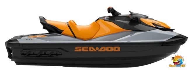 Sea-Doo model number GTI SE 170, colours grey and orange for rent located in Mississauga, Ontario, Canada.